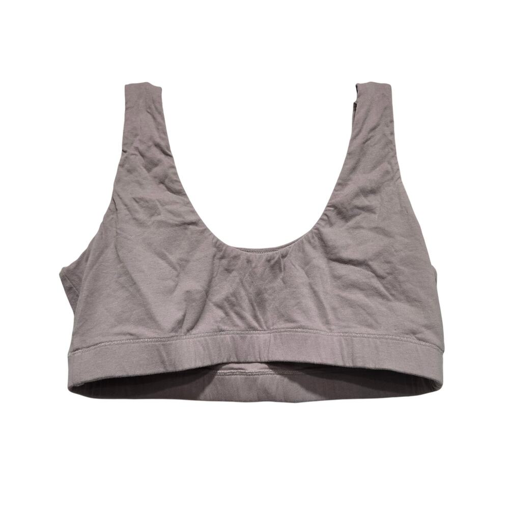 Quince Dusty Mauve Wireless Scoop Bralette